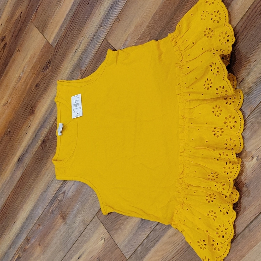 🆕 J Crew yellow cotton tank